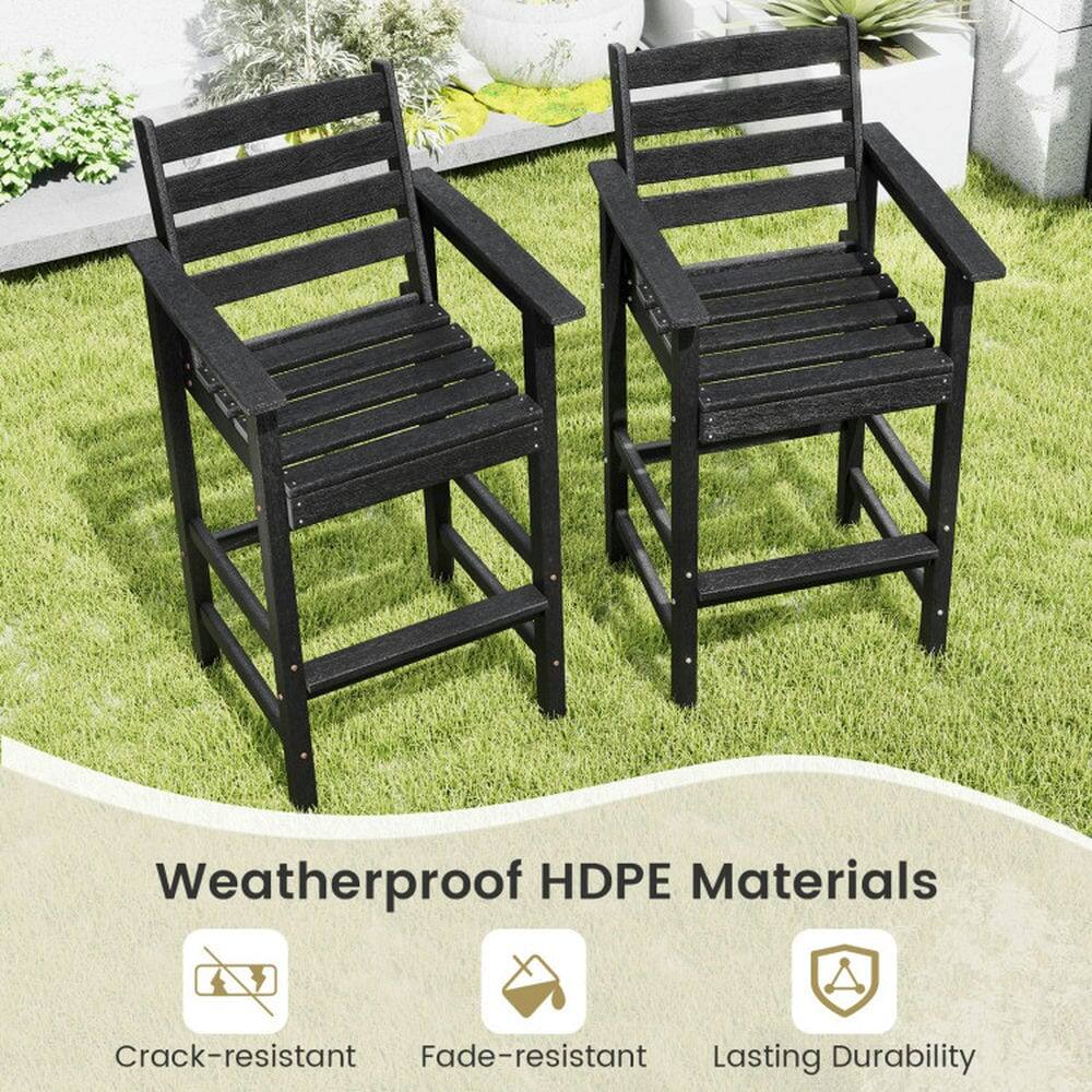 Weatherproof HDPE Materials  
Crack-resistant  
Fade-resistant  
Lasting Durability