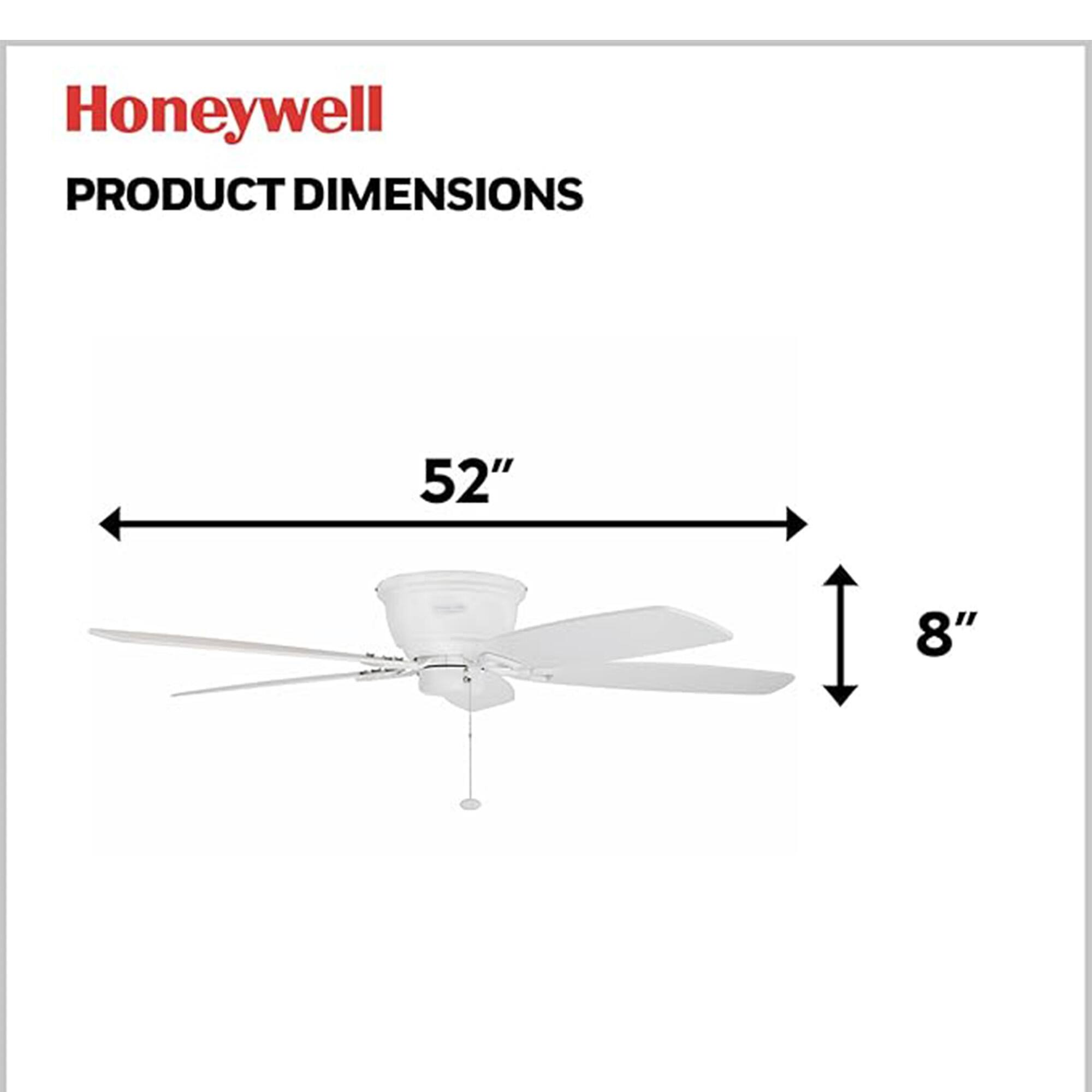 Honeywell PRODUCT DIMENSIONS
52"
8"