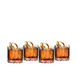 Riedel - Drink Specific Glassware Rocks Glass Buy 3 Get 4 Gift Set - Clear