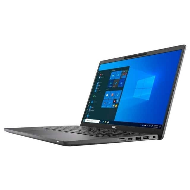 Front. Dell - Dell Latitude 7420 2-in-1 14" FHD Touch Laptop, i7-1165G7, 16GB, 256GB, W11 - Black.