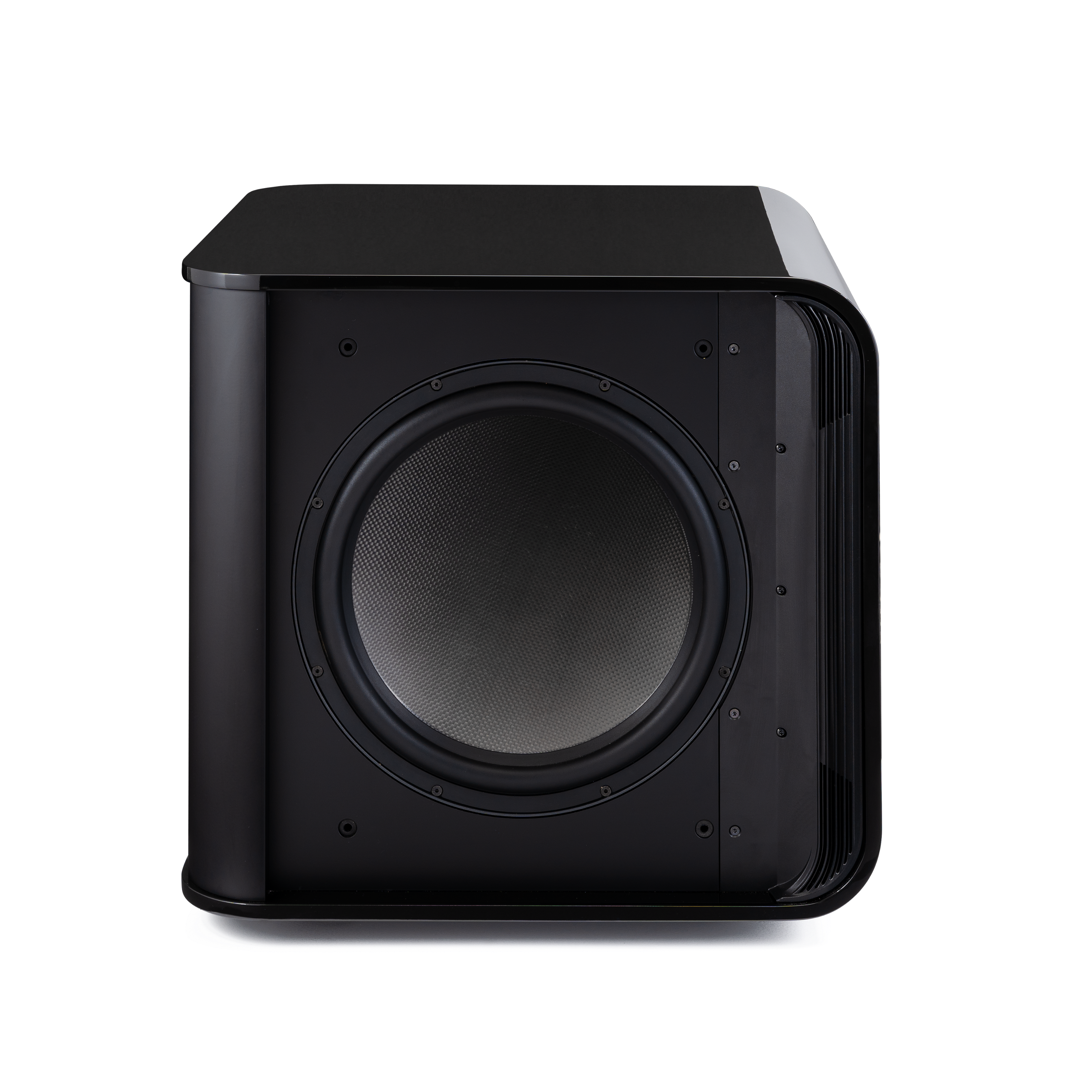 Alt View 15. MartinLogan - Depth 215, Dual 15” 4.4kW Powered Subwoofer, with BalancedForce Technology, Sub Control App, and Wireless Built-In - Gloss Black.