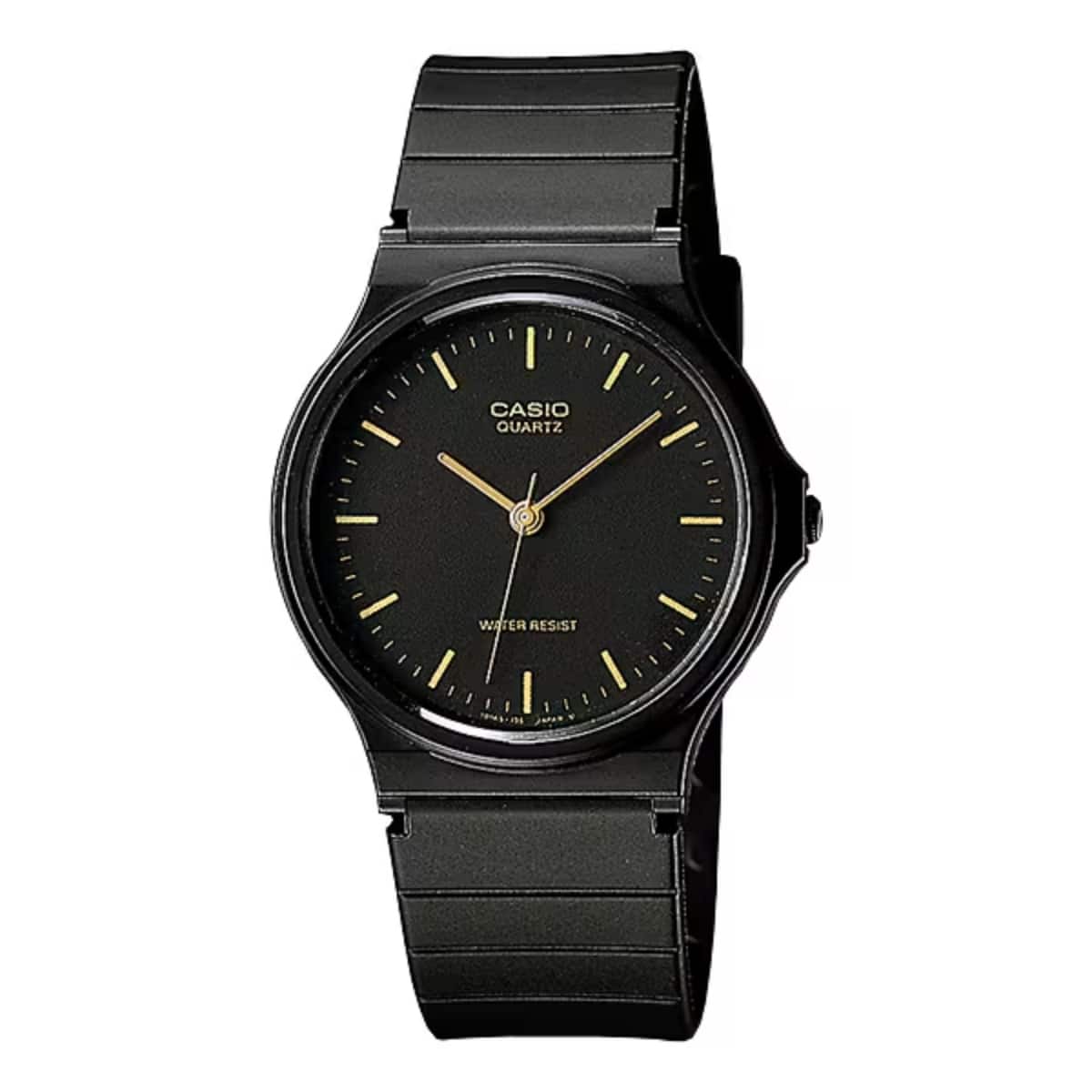Casio Unisex Dial Casual Watch MQ 76 1AUL Black MQ-76-1AUL - Best Buy