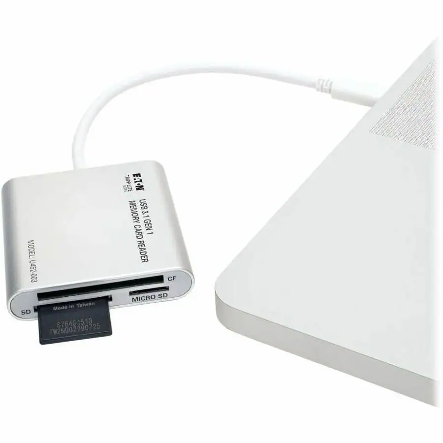 Triangle Memory Card Eaton Tripp Lite Series USB 3.1 Gen 1 USB C Multi Drive Smart Card ...