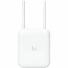 Front. Ubiquiti - Ubiquiti U7 Dual Band Wi-Fi 7 IEEE 802.11 a/b/g/n/ac/ax/be 4.30 Gbit/s Wireless Access Point - Outdoor - 2.40 GHz, 5 GHz - Black.