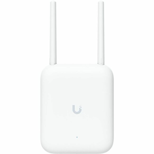 Front. Ubiquiti - Ubiquiti U7 Dual Band Wi-Fi 7 IEEE 802.11 a/b/g/n/ac/ax/be 4.30 Gbit/s Wireless Access Point - Outdoor - 2.40 GHz, 5 GHz - Black.