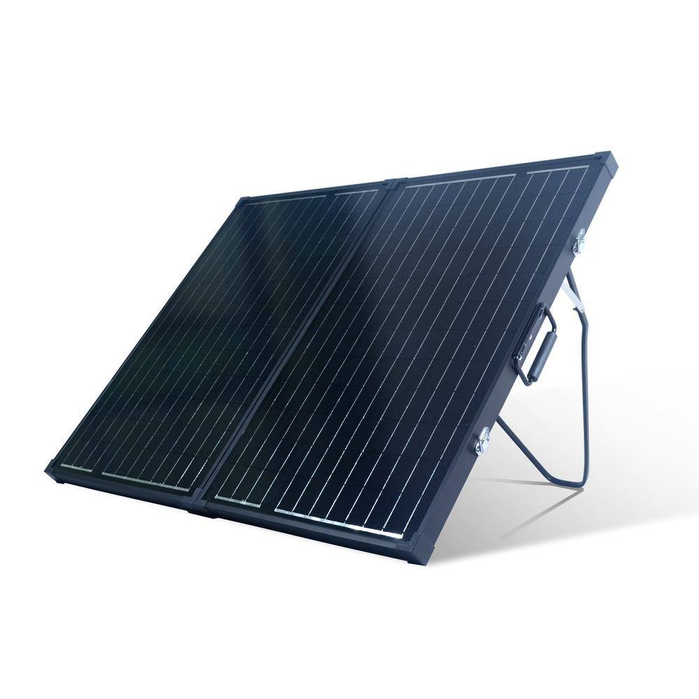 Alt View 2. Nature Power - 120 Watt Briefcase Solar Panel.