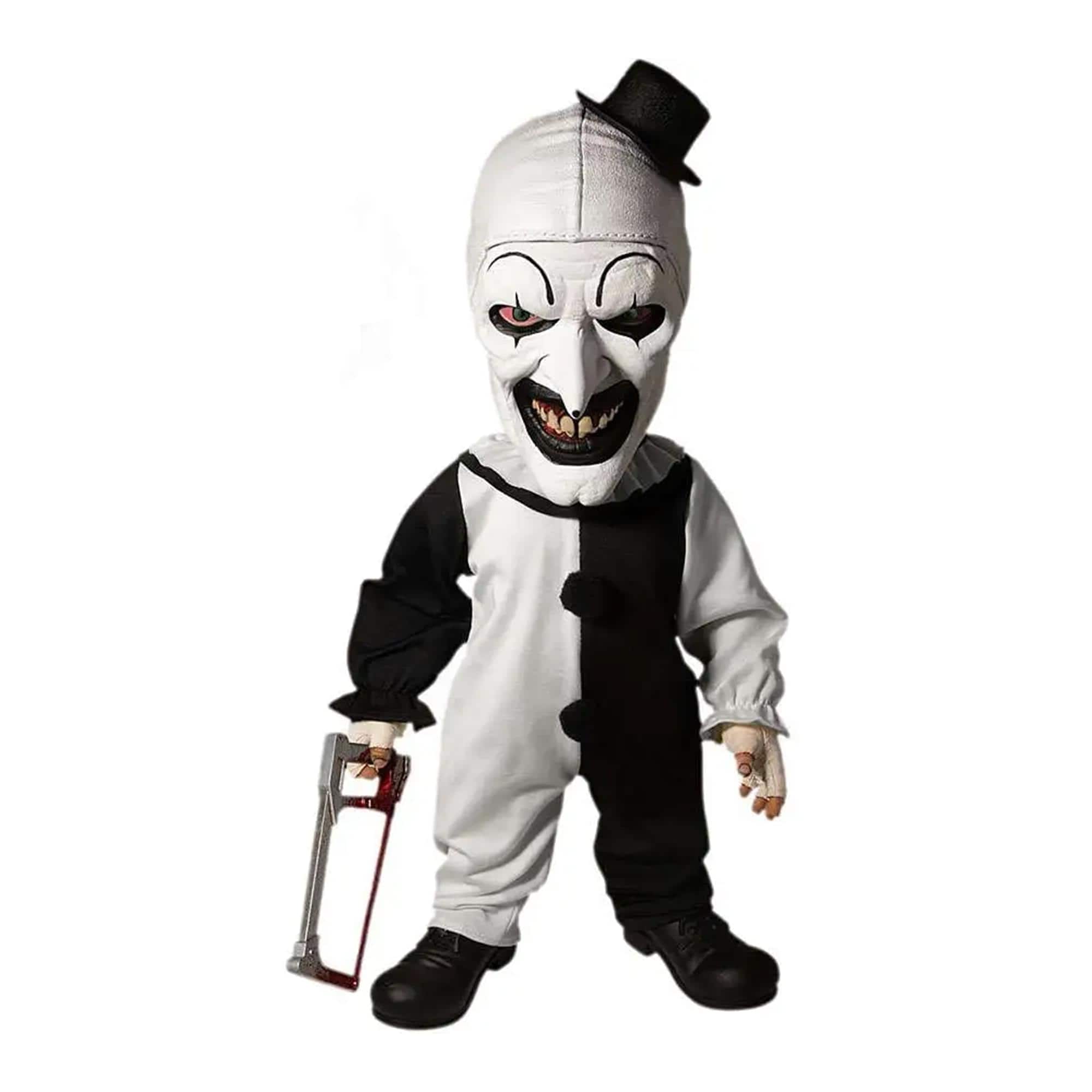 Mezco Toyz - Terrifier Art the Clown 15 Inch MDS Mega Scale Figure with Sound - Black/White price history on PriceWatchPro
