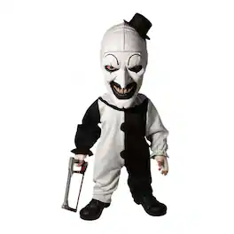 Mezco Toyz - Terrifier Art the Clown 15 Inch MDS Mega Scale Figure with Sound - Black/White