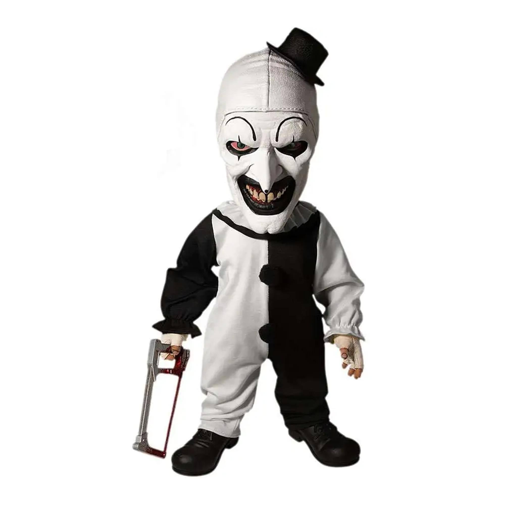 Mezco Toyz - Terrifier Art the Clown 15 Inch MDS Mega Scale Figure with Sound - Black/White