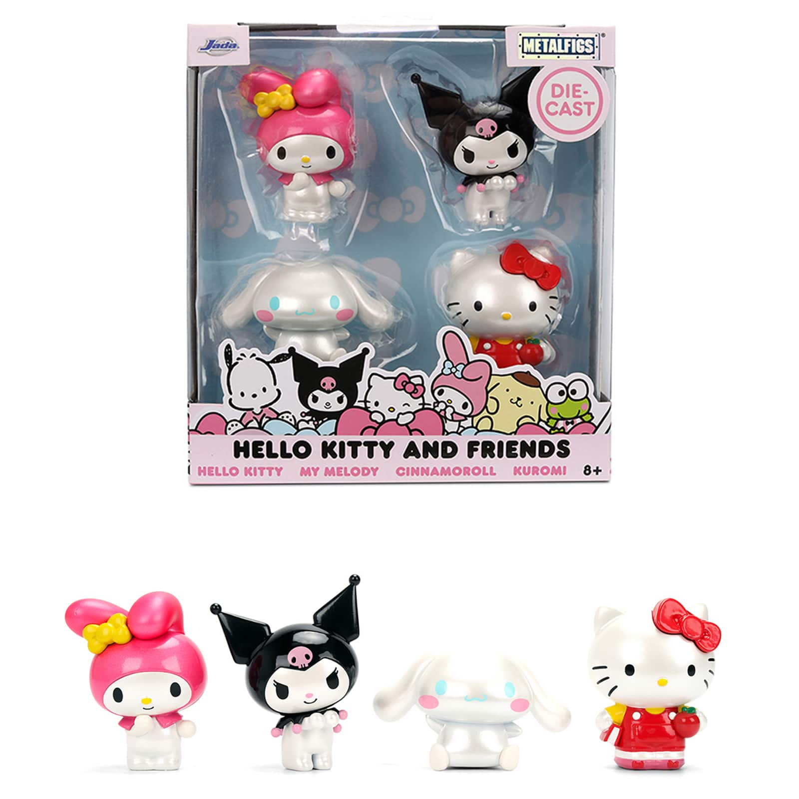 "Set of 4 Diecast Figures ""Hello Kitty and Friends"" Franchise ""Metalfigs"" Series Diecast models by Jada" price history on PriceWatchPro