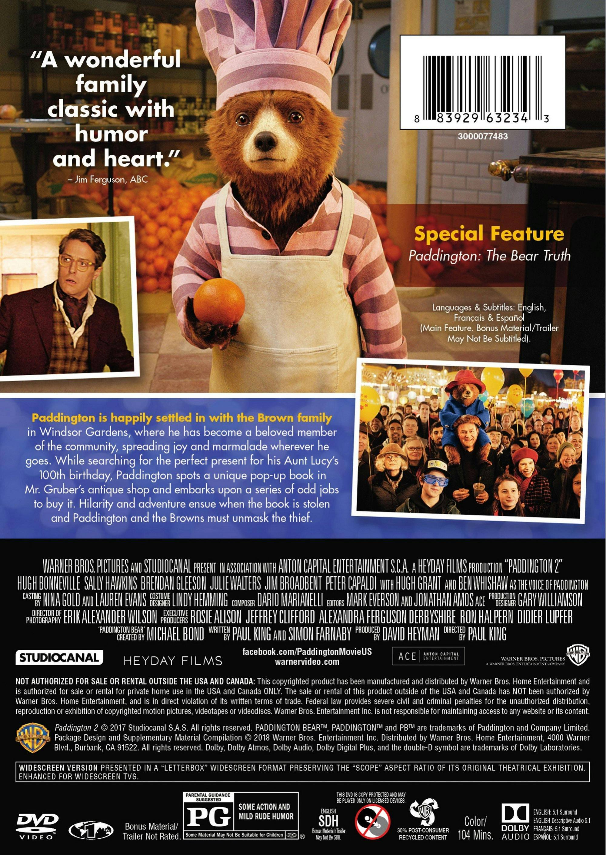 Angle. Paddington 2 [DVD].