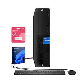 HP - Z2 Desktop - Intel Core i7-14700K with 64GB RAM, 2TB SSD - Wired Keyboard & Mouse - Adata 64GB USB Drive - Black