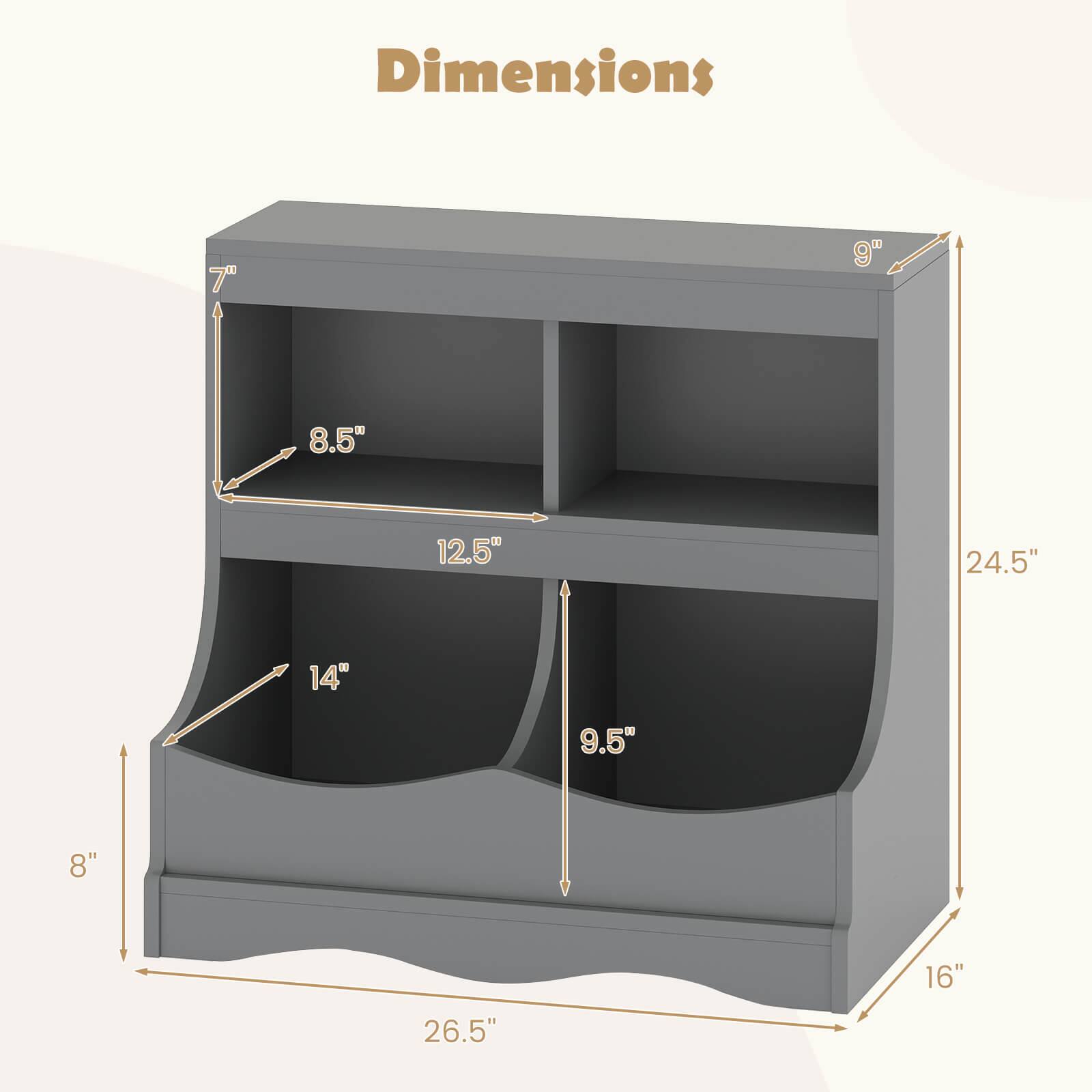 Dimensions: 7", 9", 8.5", 12.5", 24.5", 14", 9.5", 8", 16", 26.5"
