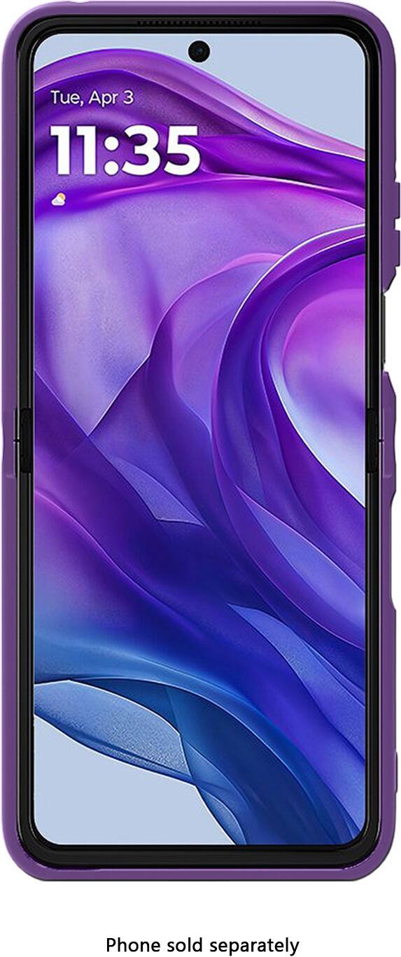 The text on the image reads "Tue, Apr 3 11:35 Phone sold separately."