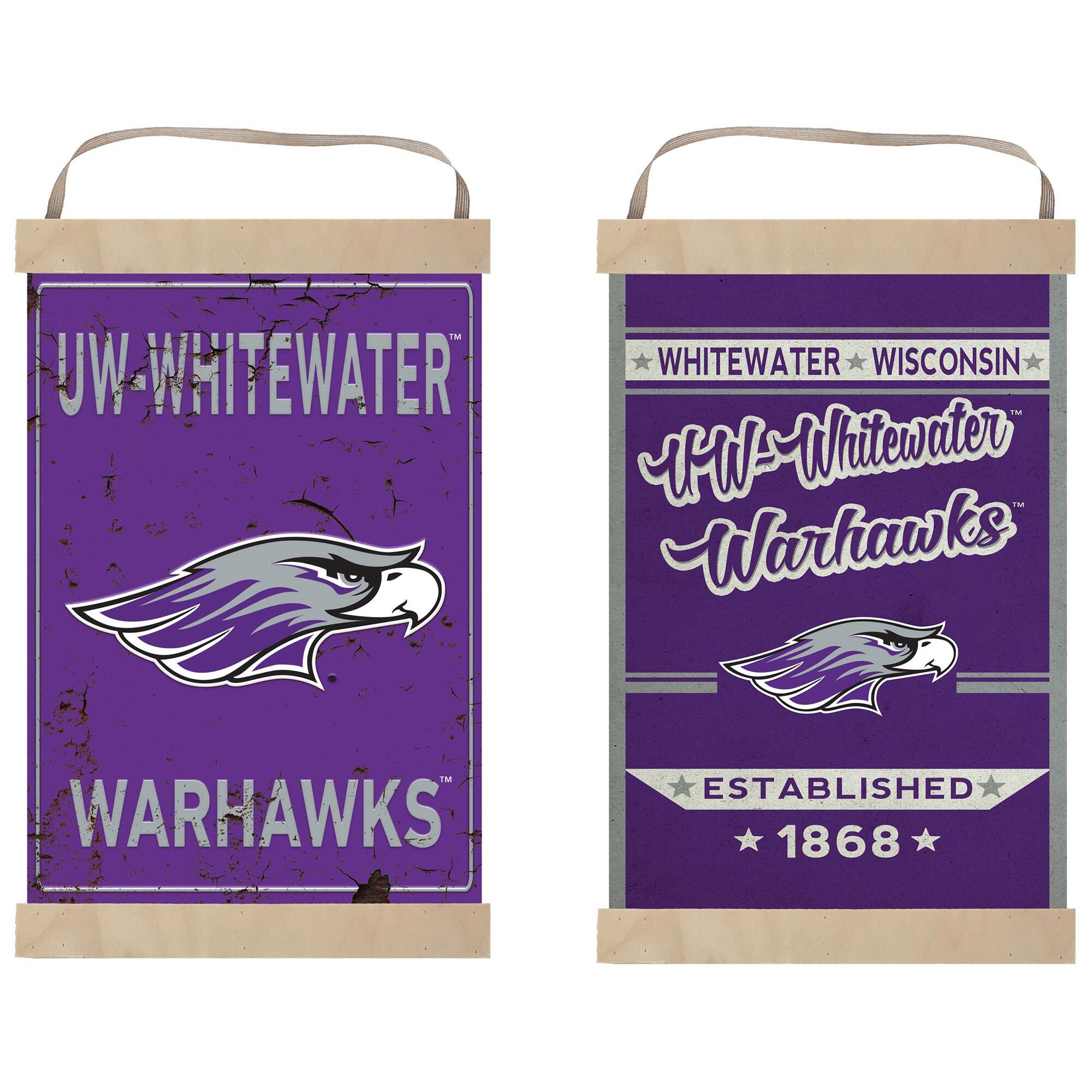 UW-Whitewater  
White Water Wisconsin  
Warhawks  
Established 1868