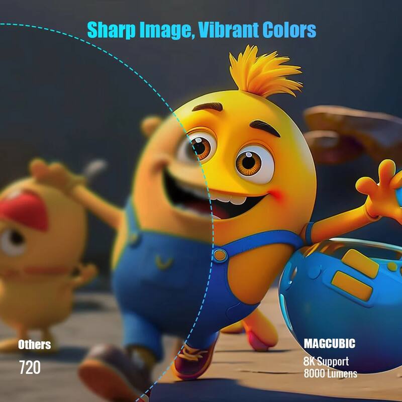 Sharp Image, Vibrant Colors

Others 720

MAGCUBIC 8K Support 8000 Lumens