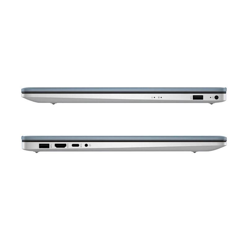 Alt View 3. HP - HP 17.3 " Touchscreen Laptop-Blue( Intel Ultra 7 255U/32GB DDR5/1TB SSD/Win 11) - Blue.