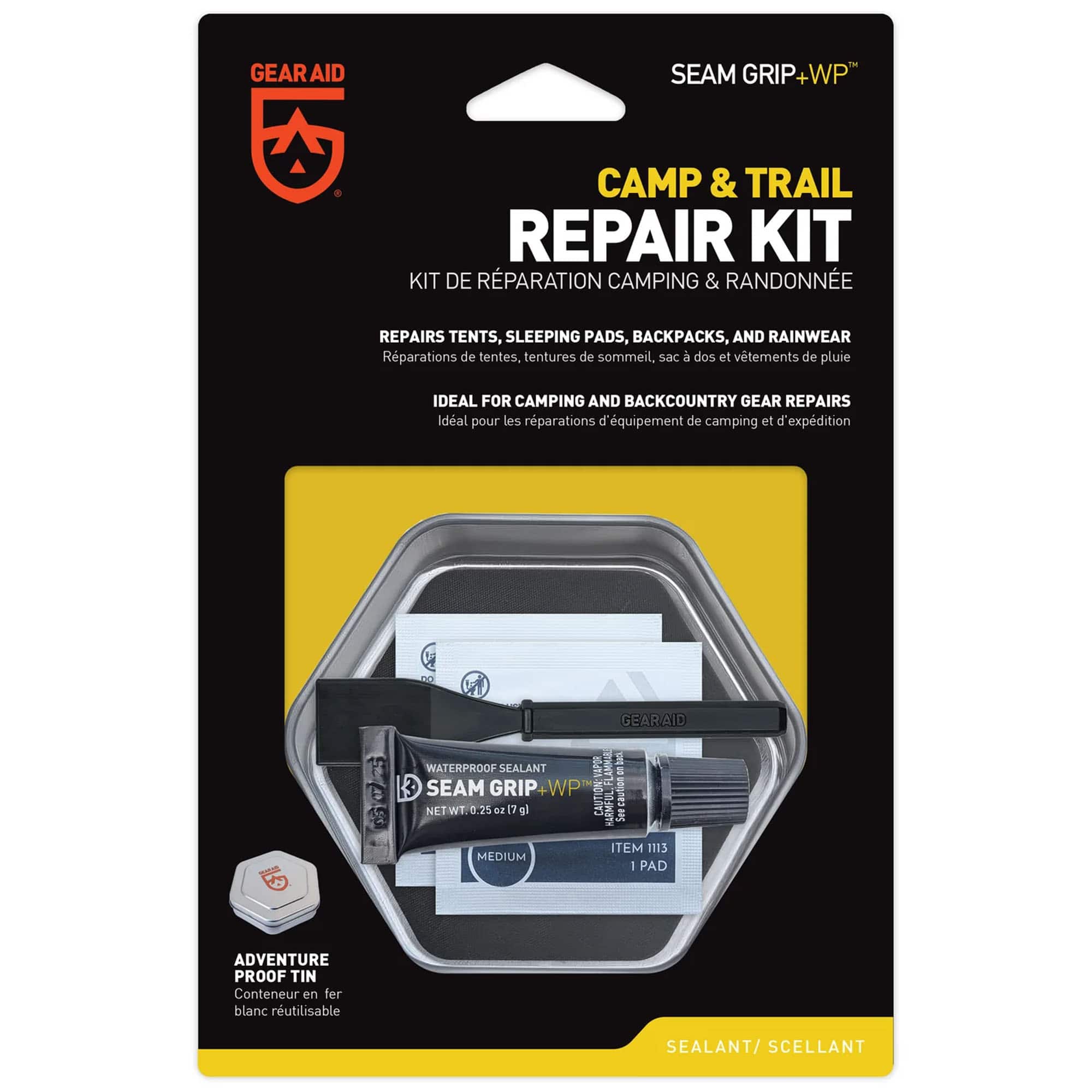 Gear Aid - Camp & Trail Repair Kit - Multicolor