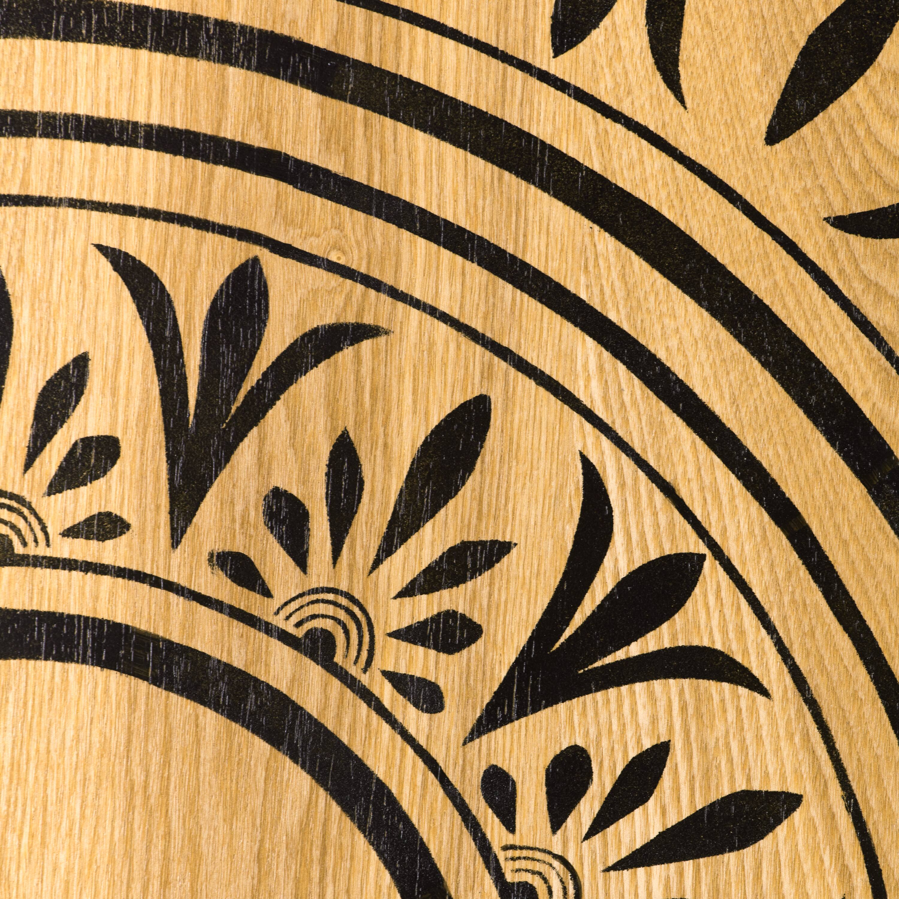Alt View 4. Adore Decor - Adore Decor Dahlia Side Table, Natural - Natural.
