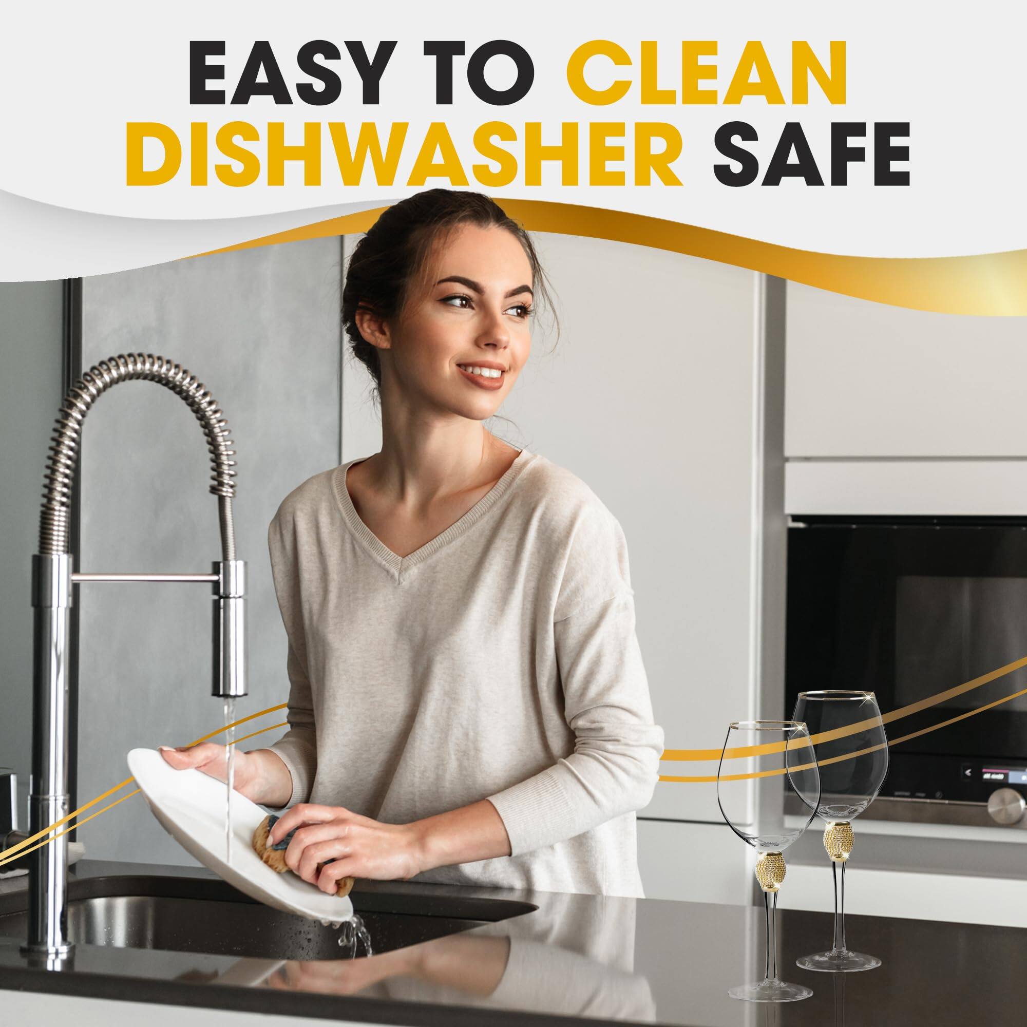 EASY TO CLEAN DISHWASHER SAFE