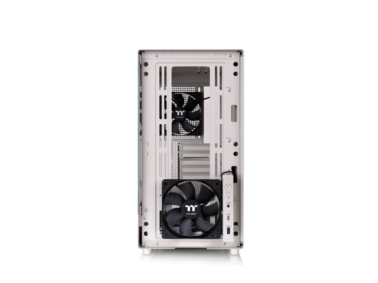 Alt View 4. Thermaltake - Thermaltake Retro 260 Micro Chassis - Black.