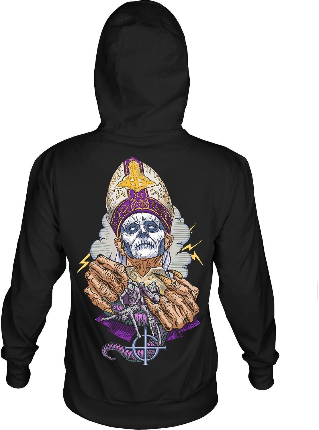Alt View 1. PopMarket - Ghost - Ghost - Prayer Hands - Pullover Hoodie - 2XL Black HD0001GOSA5   - APPAREL - Multicolor.
