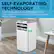 Alt View 11. Whynter - ARC-115WG 11,000 BTU (6,800 BTU SACC) Compact Portable Air Conditioner, Dehumidifier, and Fan, up to 400 sq ft - White.