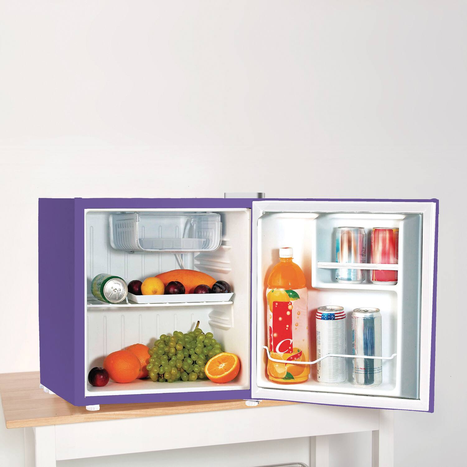 Back. Frigidaire - Frigidaire Efr115-b-purple-com 1.6-cu.-ft. 50-watt Compact Refrigerator (purple) - purple.