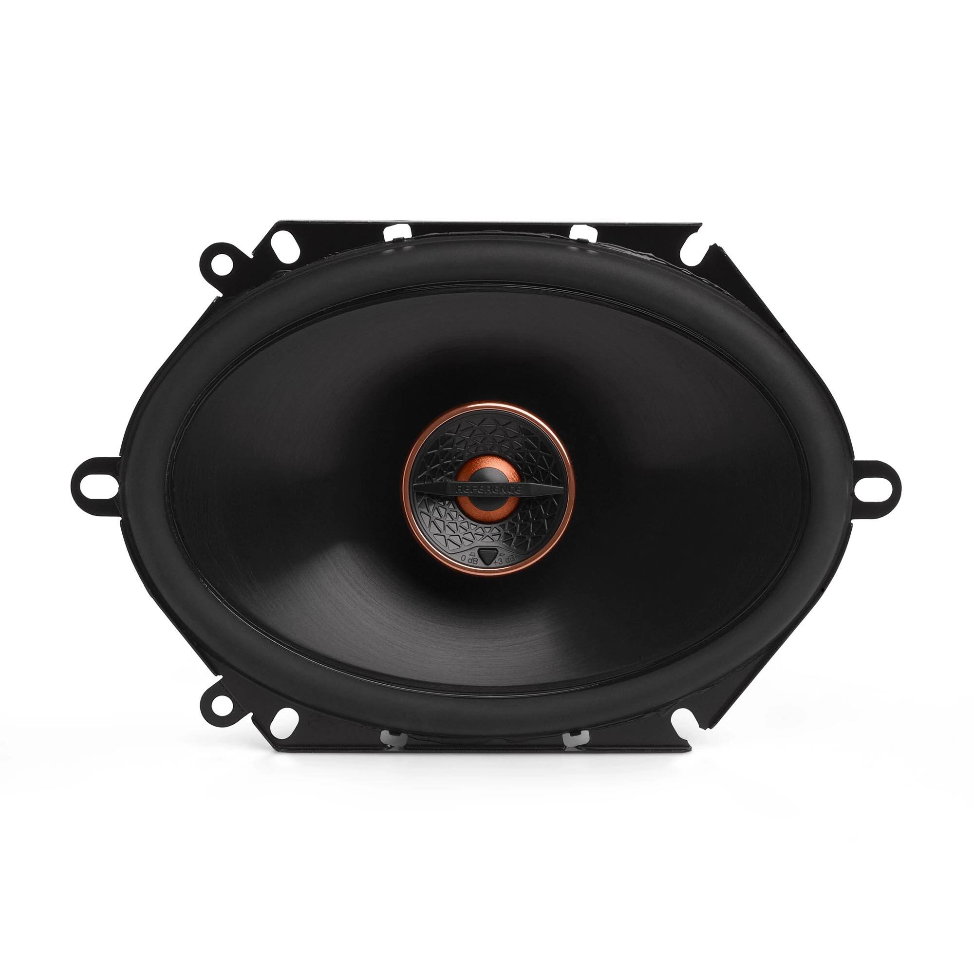 Alt View 1. Infinity - INFINITY REF687F 6” x 8” Two-way car audio speaker - Black.
