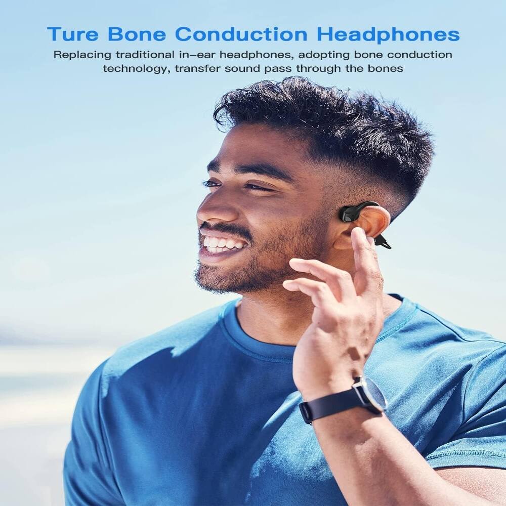 Sure Bone Conduction Headphones  
Replacing traditional in-ear headphones, adopting bone conduction technology, transfer sound pass through the bones