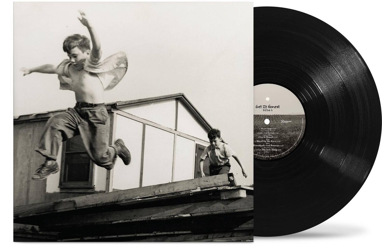 Get It Honest SIDE A

Heart Stopped
Let And Found
Get It Honest
Blinded On The River
Razorblades And Runaways
Loves The Only Thing