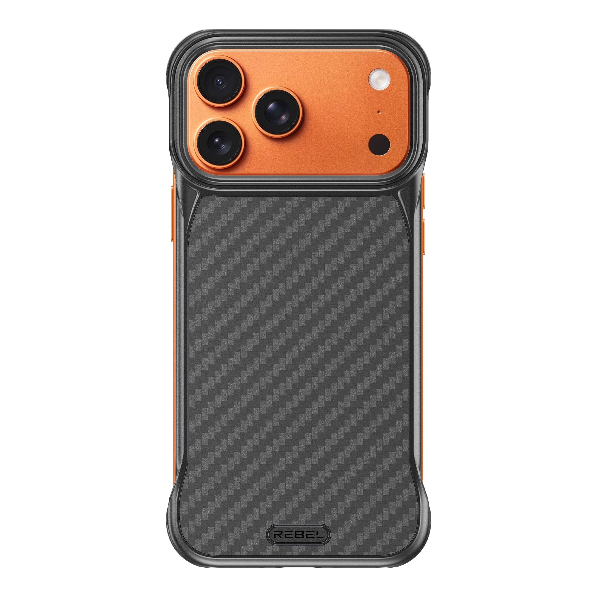 Rebel FLEX Series Case For Apple iPhone 17 Pro Max - /Aramid Fiber - Black