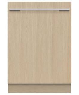 Fisher & Paykel - Built-in Smart Dishwasher with Top Controls Panel Ready, 7 Wash Cycles, 15 Place Settings, 44 dba 3 Racks - Custom Panel Ready