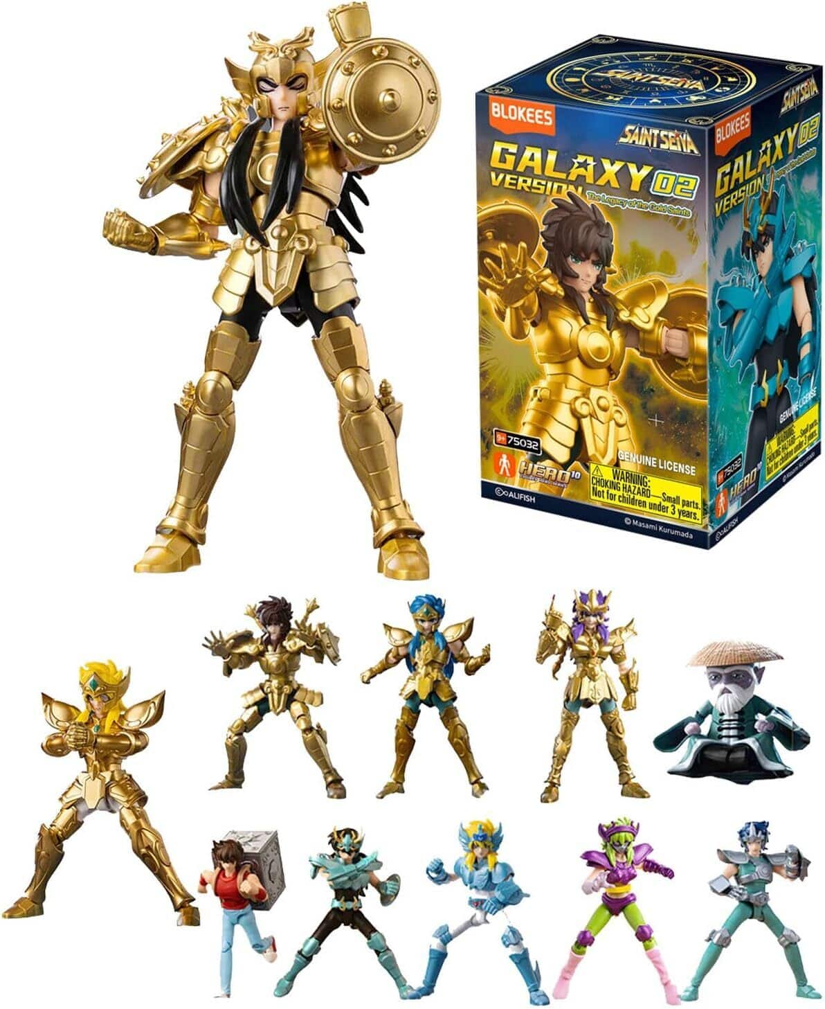 Blookees Blokees Saint Seiya Galaxy Version 02 The Legacy of the