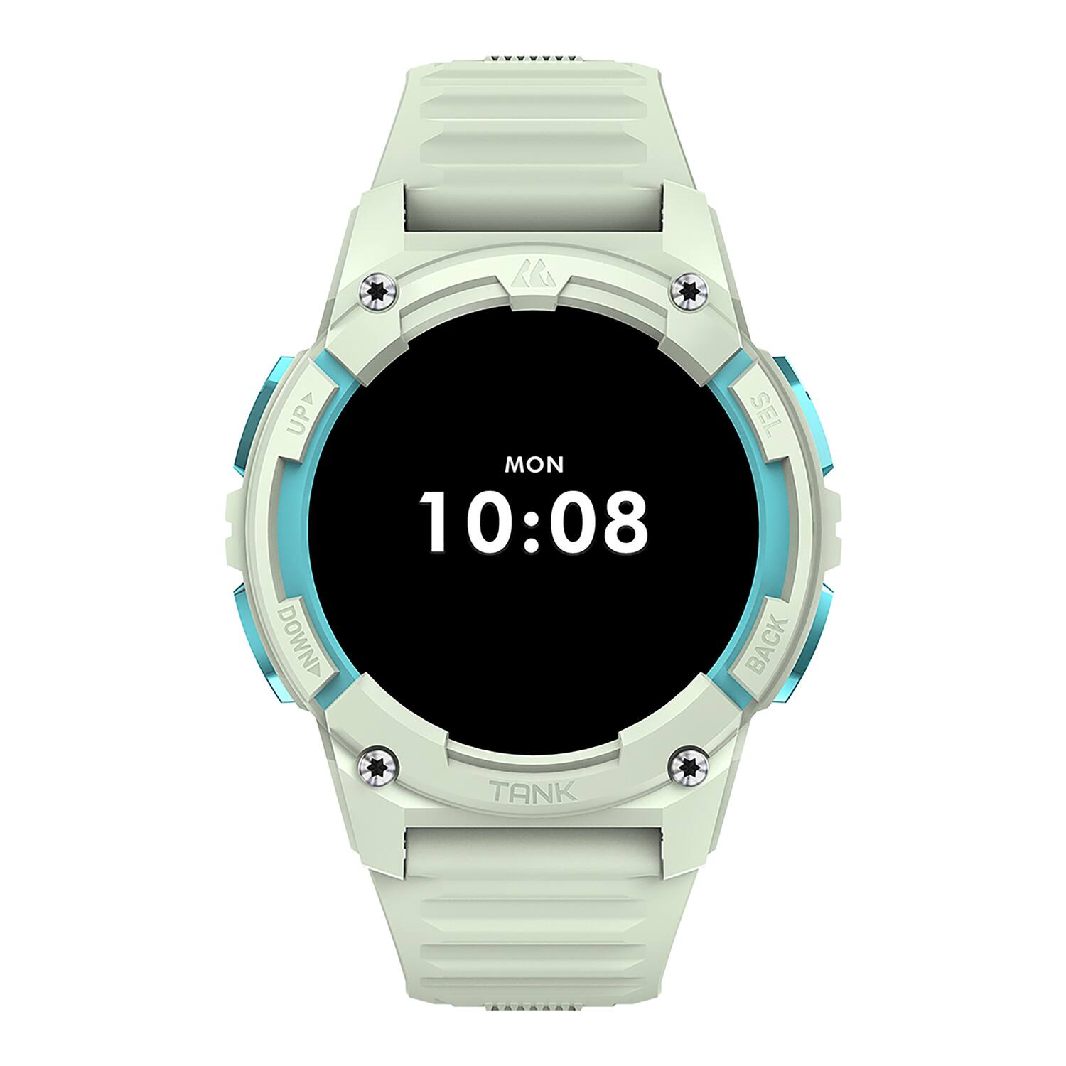 UP DOWN MON 10:08 SEL BACK TANK