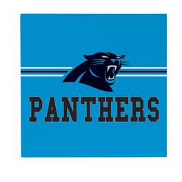 Evergreen Enterprises - Carolina Panthers 12" x 12" Wood Wall Sign - Multicolor