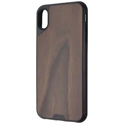 Front. Mous - Mous Limitless 2.0 Case for Apple iPhone Xs Max - Walnut Case/Black - Brown.