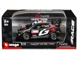 Toyota GR Yaris Rally1 Hybrid #69 "Toyota Gazoo Racing WRT" "World Rally Championship" (2024) 1/43 Model Car by Bburago