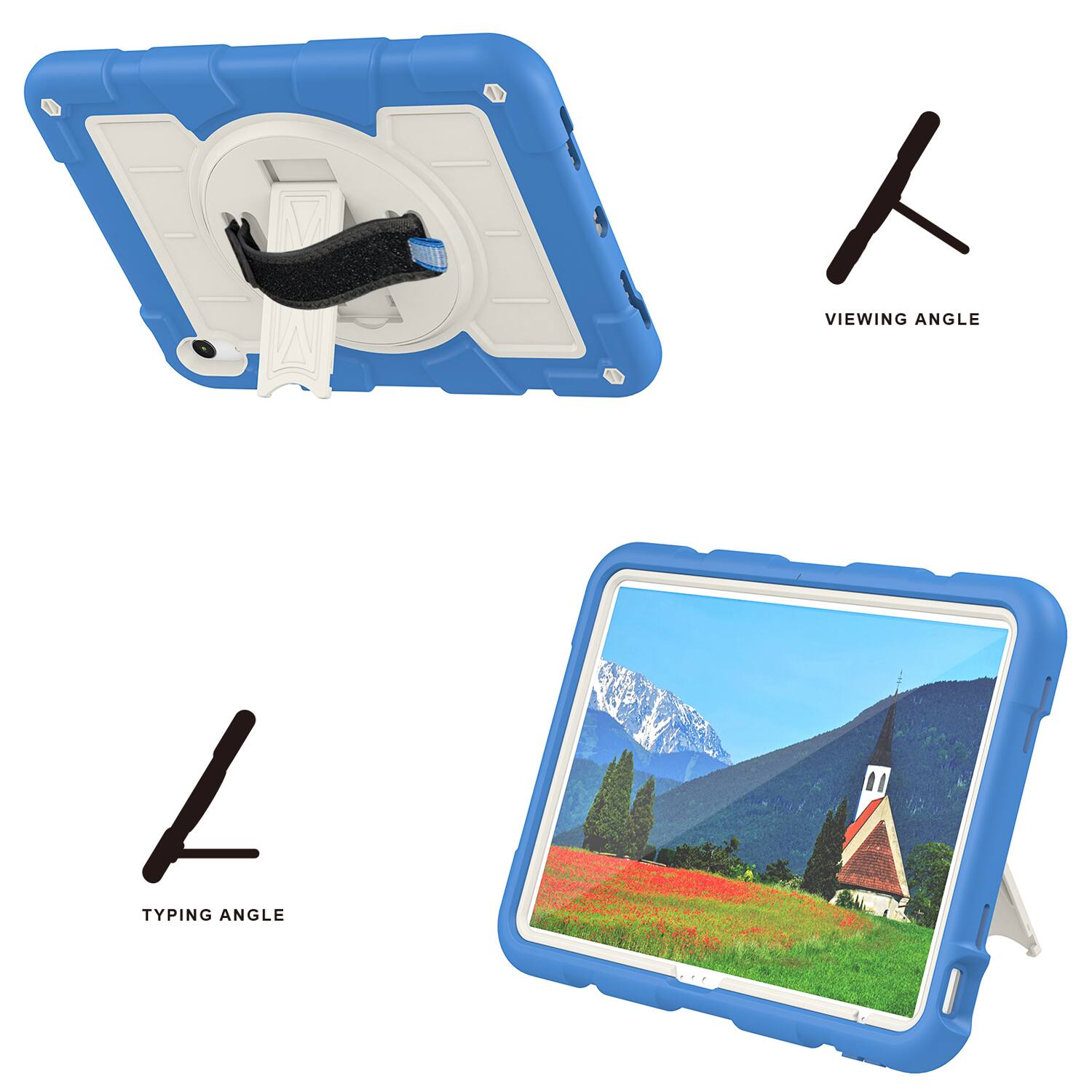 VIEWING ANGLE

TYPING ANGLE