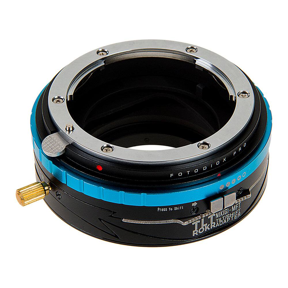 Sure, here is the corrected and grouped text from the image:

- FOTODIOX PRO
- Press To Shift
- MFT
- NIKONI MET
- TL ROKKRABATERA