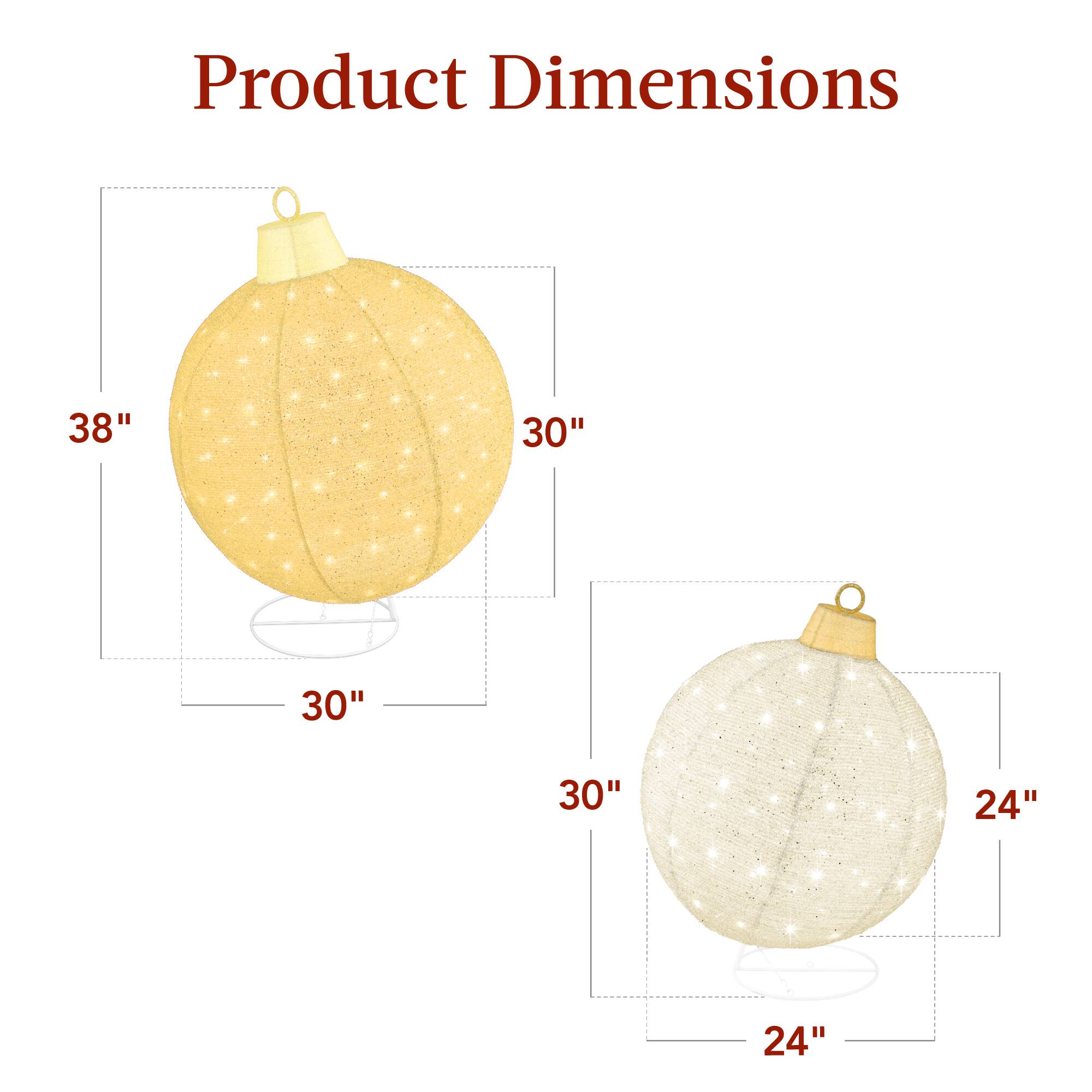 Product Dimensions

38" x 30" x 30"

30" x 24" x 24"