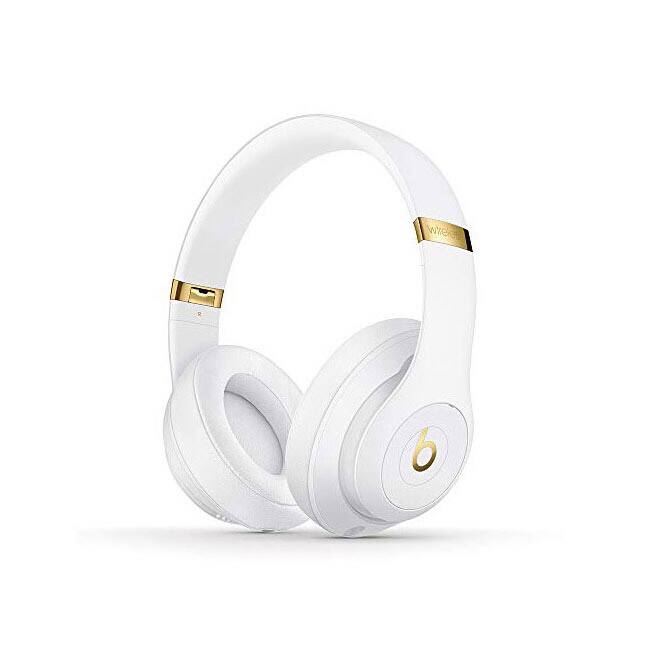 Alt View 1. Beats - Headphones Studio3 Bluetooth Wireless-White - White.