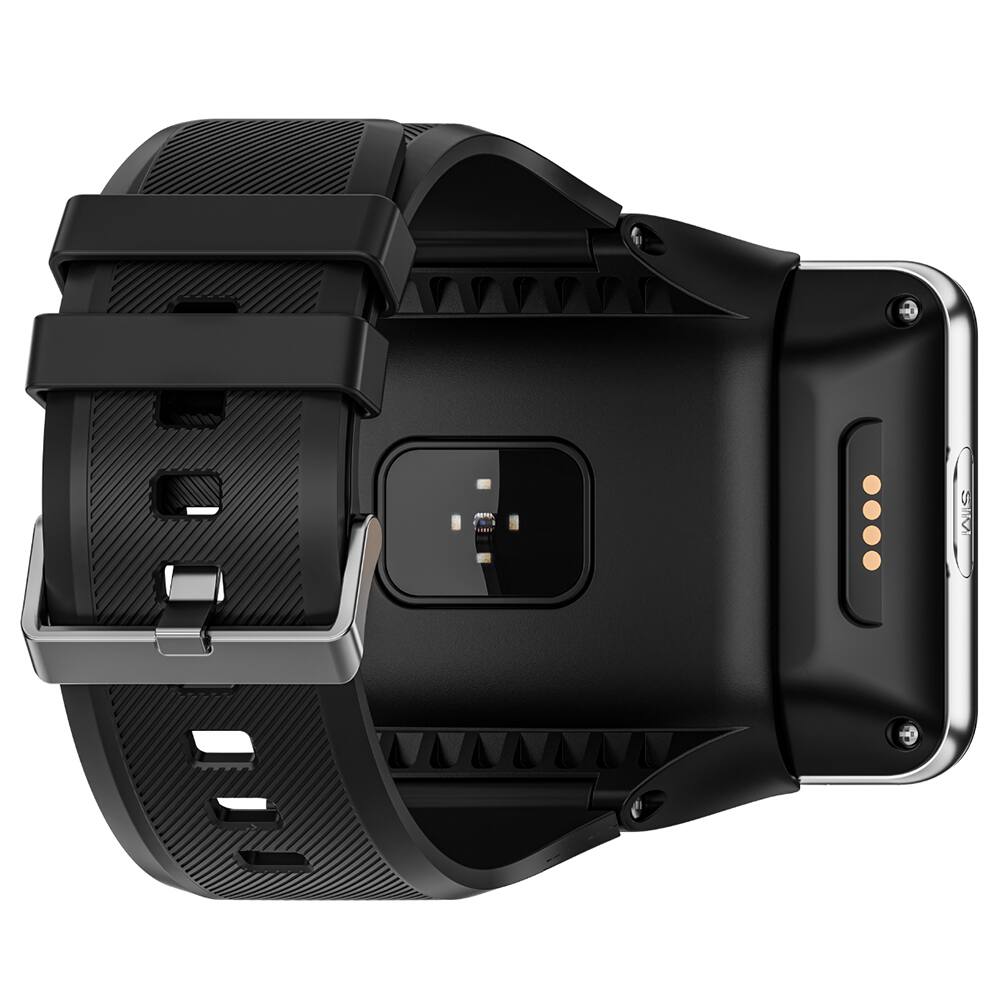 Left. LOKMAT - APPLLP 4 MAX Android Smartwatch, 2.88" Touchscreen, 4G LTE, 6GB RAM, 128GB Storage, GPS, Dual Camera & 1500mAh Battery - Sliver.