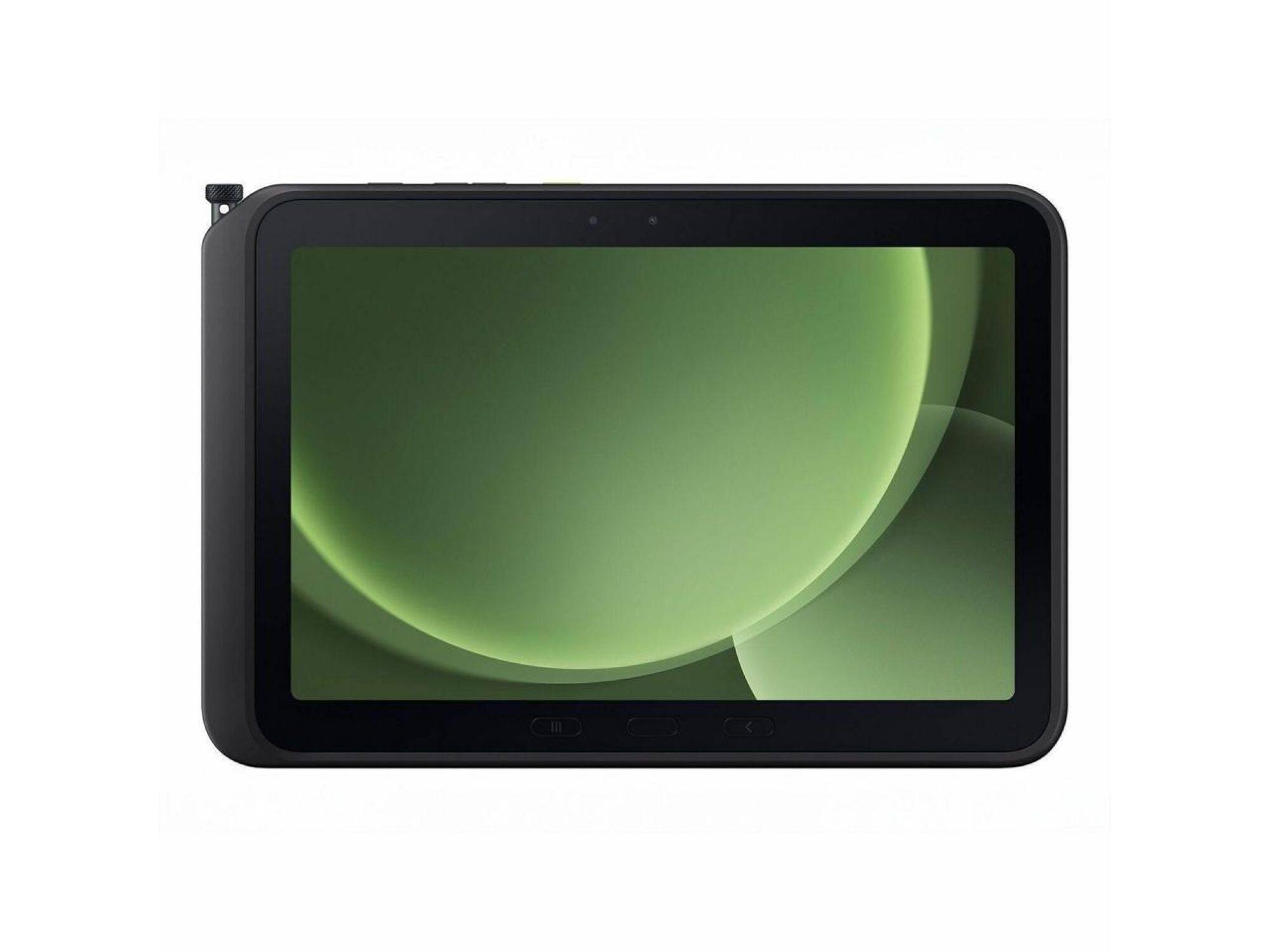 Alt View 3. Samsung - Samsung Galaxy Tab Active5 Pro 5G 10.1" Tablet - Unlocked - 128GB - Green - Black.