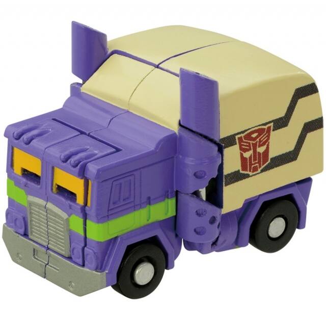 Alt View 4. Transformers - QTC-02 Evangelion 3 Figure Set | Transformers Q-Series.