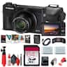 Bundle - Canon - PowerShot G7 X Mark III Digital Camera (3637C001) + 64GB Card Battery - Black