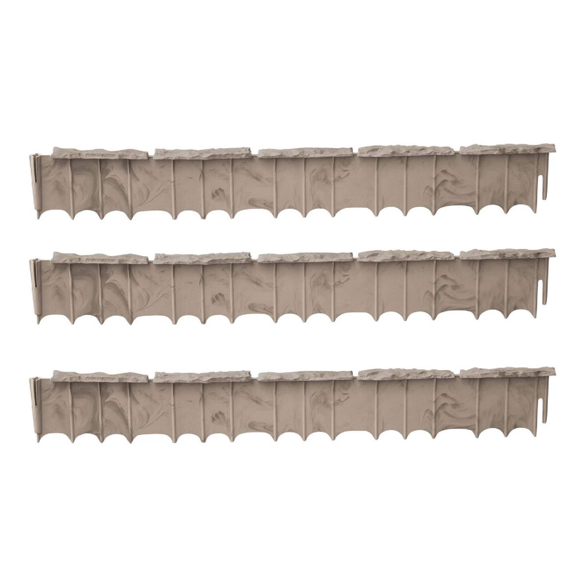 Suncast - Quick Edge Resin Material 35 Inch Single Strip Lawn Edging (3 Pack) price history on PriceWatchPro