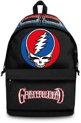 PopMarket - Grateful Dead - Rocksax - Grateful Dead - Logo - Daypack with Laptop Pocket (Black) - Multicolor