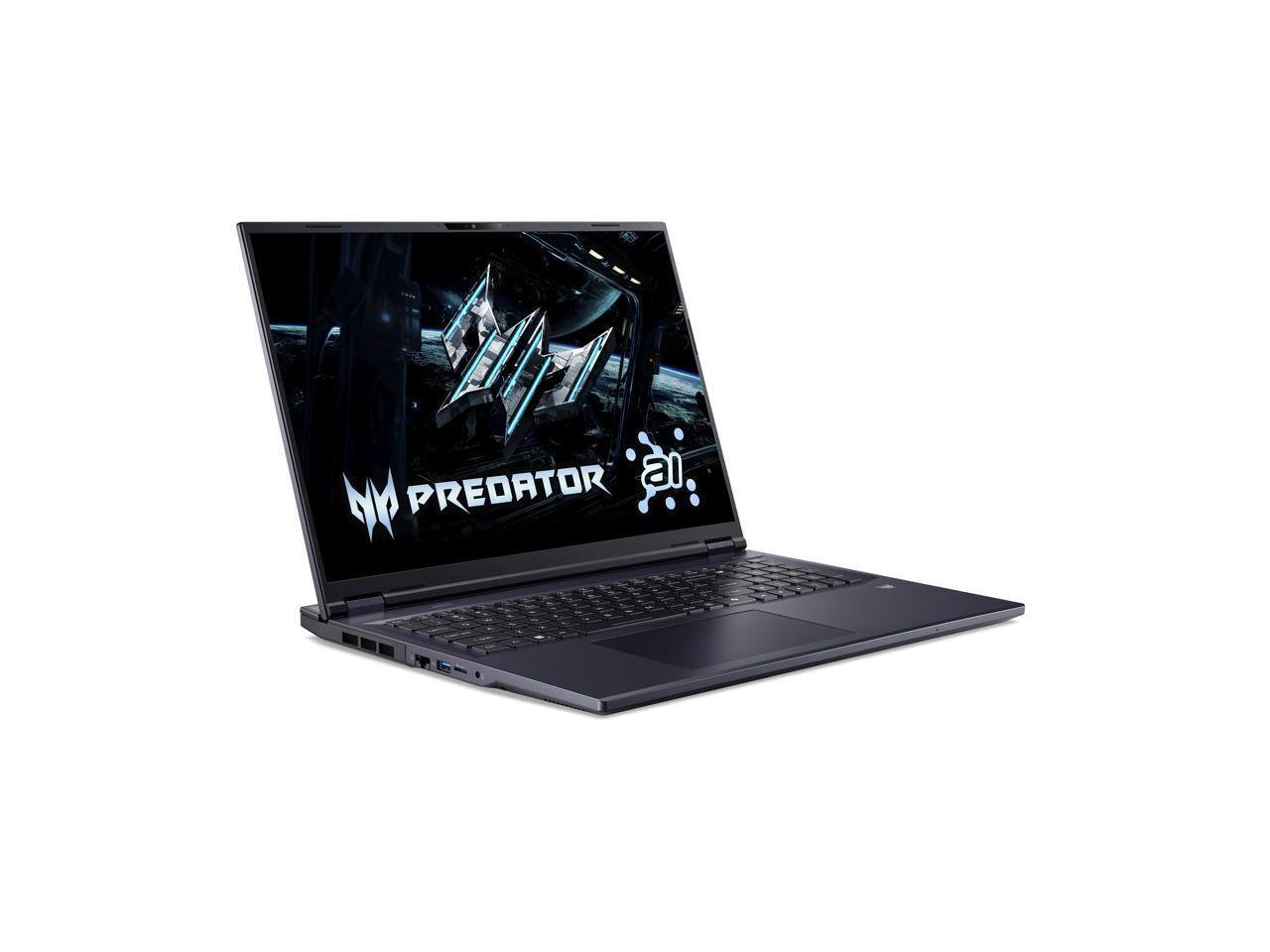 Alt View 2. Acer - Acer Predator Helios Neo 18 AI - 18" Intel Core Ultra 9 - RTX 5070 Ti - 16GB - 1TB SSD - 240Hz (PHN18-72-92Y3) - Black.
