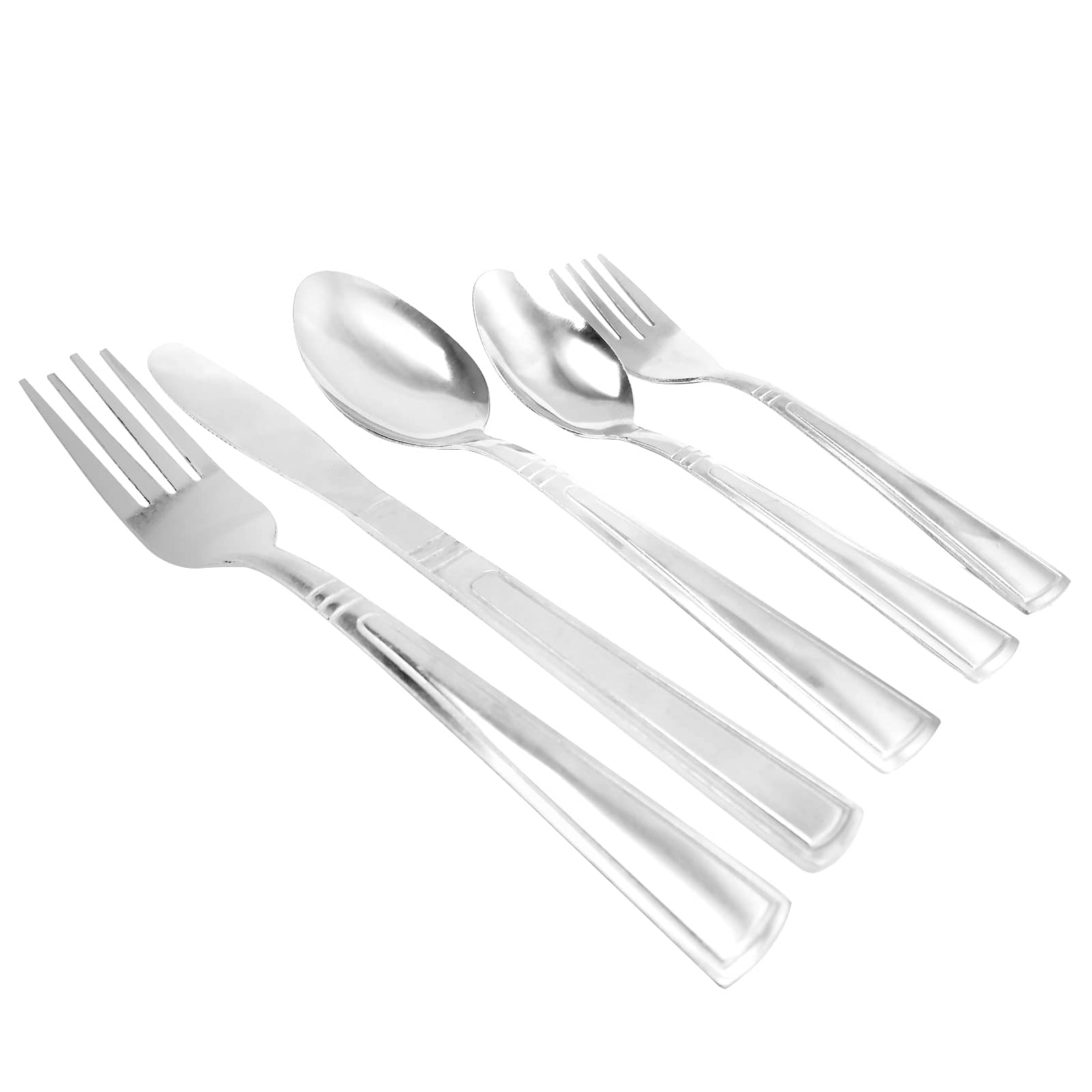 Gibson - Home Sefton 24 Piece Flatware Set - Silver